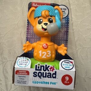 Fisher-Price Link Squad Fox Orange and Blue Learning Electronic Toy